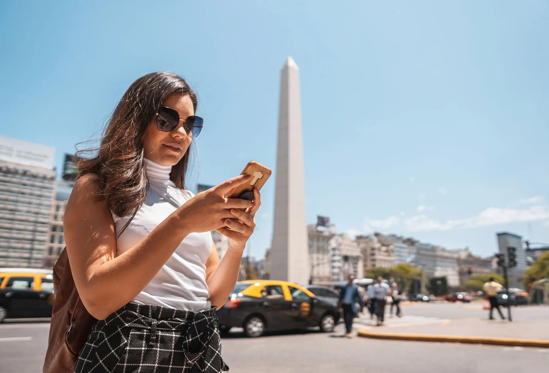 Mujer en Buenos Aires